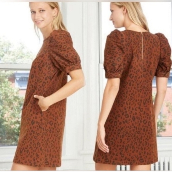 Universal Thread Dresses & Skirts - Universal Thread Leopard Dress, EUC
